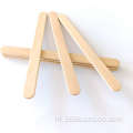 Natuurlijke houten ijsstokken Popsicle sticks